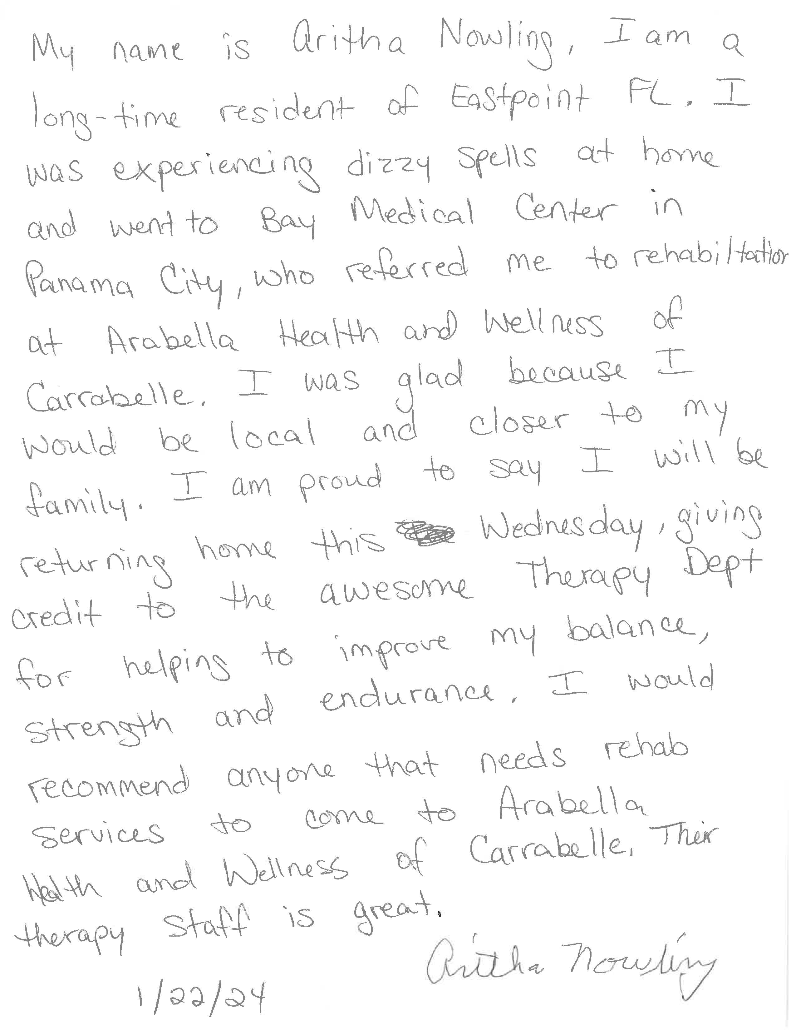 Arabella Health and Wellness